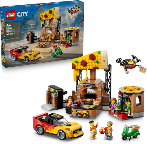 Lego city pizza liefererlebnis - lego, pizza-liefererlebnis