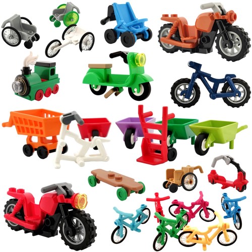 Lego fahrrad schubkarren - fahrrad,