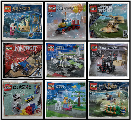 Lego polybags diverse - lego, city