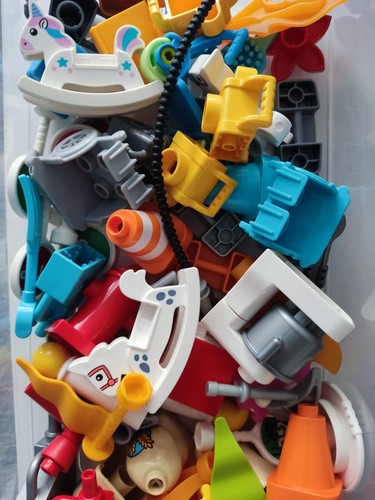 Lego duplo koffer - koffer, rollstuhl