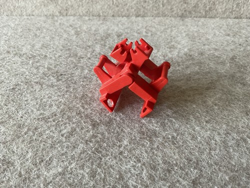 Lego 2648c01 kran - lego, rot