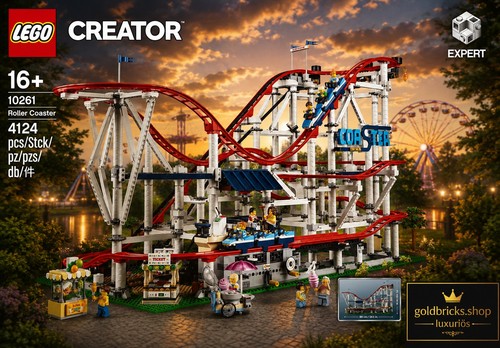 Lego 10261 roller coaster - lego,