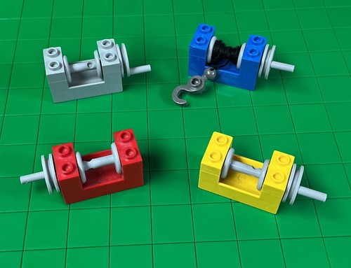 Lego schlauchrolle seilwinde - -,