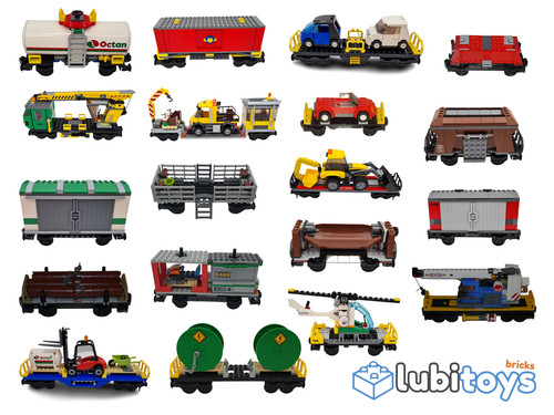 Lego eisenbahn waggon rc - lego®,